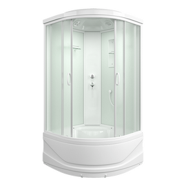 Душевая кабина MIRWELL MR3510TP-C3-RUS 1000х1000х2150, Размер: 100х100, Поддон: Высокий_