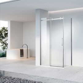 Душевой уголок Vincea Como-N VSR-4CN1012CL 1200х1000 хром стекло прозрачное, Размер: 120х100, Профиль: Хром, Стекло: Прозрачное_