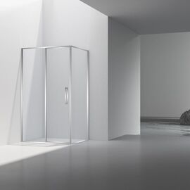 Душевой уголок Vincea Slim 8mm VSR-4SLP9012CL 1200х900 хром стекло прозрачное, Размер: 90х120, Профиль: Хром_