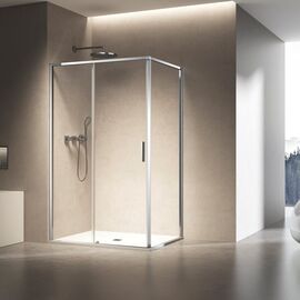 Душевой уголок Vincea Slim 8mm VSR-6SL8013CL 1300х800 хром стекло прозрачное, Размер: 130х80, Профиль: Хром_