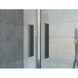 Душевой уголок Vincea Garda VSR-1G28019CH, 190х80, профиль хром, стекло шиншилла_