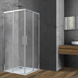 Душевой уголок Vincea Soft VSS-3SO900CL, 90х90, профиль хром, стекло прозрачное_