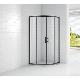 Душевой уголок CEZARES ECO-O-R-2-100-C-NERO_