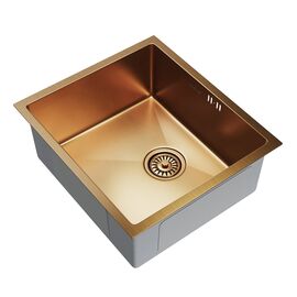 Мойка MIXLINE PRO из нержавеющей стали цвет бронза 50х44 см_