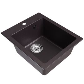 Мойка MIXLINE из искусственного камня цвет шоколад 42х50 см_