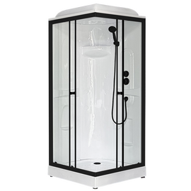 Душевая кабина Royal Bath RB 90HP1-T-BL стекло прозрачное, Размер: 90х90, Стекло: Прозрачное_