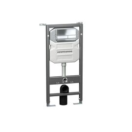 Система инсталляции для унитазов Ceramicanova Envision с кнопкой Flat хром CN1002CH_