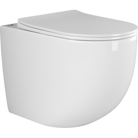 Напольный приставной унитаз Ceramicanova Mia Rimless CN1810_