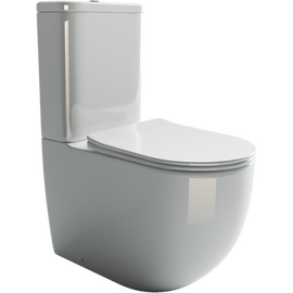 Напольный пристенный унитаз Ceramicanova Mia Rimless CN1801_