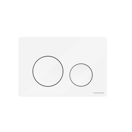 Кнопка Ceramicanova Balance клавиши Circle белый глянцевый CN12-001W_