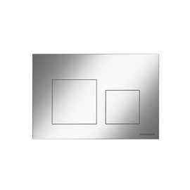 Кнопка Ceramicanova Balance клавиши Square хром матовый CN12-002M_