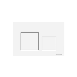 Кнопка Ceramicanova Balance клавиши Square белый глянцевый CN12-002W_
