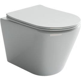 Подвесной унитаз Ceramicanova Highlight Rimless CN1804_