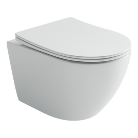 Подвесной унитаз Ceramicanova Uno смыв торнадо 490x360x360 белый CN11001T_