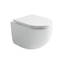 Подвесной унитаз Ceramicanova UP безободковый, смыв торнадо CN4007_