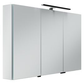 Зеркальный шкаф для ванной комнаты SANCOS Hilton 1200x148х740 мм с LED подсветкой Z1200_