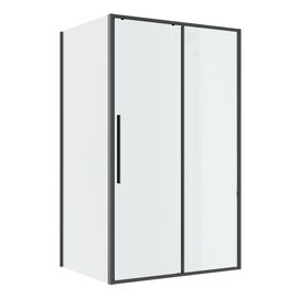 Душевое ограждение Niagara Nova NG-34-12AGR-A90GR-34 120х90х195 раздвижное профиль графит_