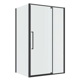 Душевое ограждение Niagara Nova NG-35-11AGR-A90GR-34 110х90х195 распашное профиль графит_