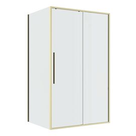 Душевое ограждение Niagara Nova NG-44-13ASG-A80SG-34 130х80х195 раздвижное профиль золото сатин_