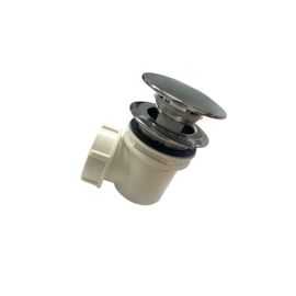 Сифон для поддона Triton 1 1/2" 50/60 хром клик-клак_