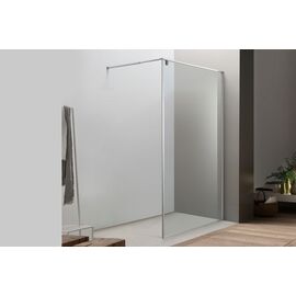 Душевая перегородка Royal Bath BERN RB100-T-CH 100x200 прозрачная, Размер: 100, Профиль: Хром, Стекло: Прозрачное_