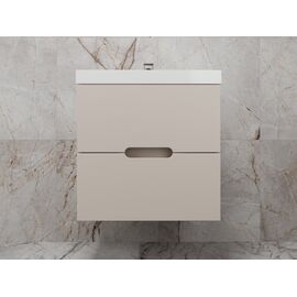 Тумба подвесная Style LineМатис 60 Classic 60 2 ящика КРЕМ ЭМАЛЬ_
