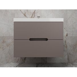Тумба подвесная Style Line Матис 80 Classic 80 2 ящика тауп темный ЭМАЛЬ_