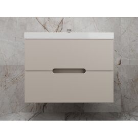 Тумба подвесная Style Line Матис 80 Classic 80 2 ящика КРЕМ ЭМАЛЬ_