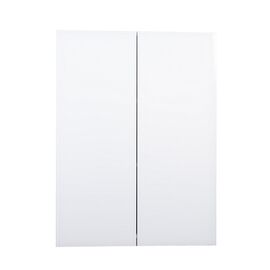 Шкаф подвесной Style Line Даймонд 600х800 Люкс белый PLUS_
