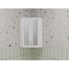 Подвесной шкаф Style Line 450/800 угловой стекло_
