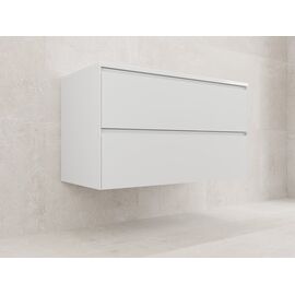 Тумба подвесная Style Line Лима 100 эмаль под раковину Line 100 2 ящика PLUS белый матовый_