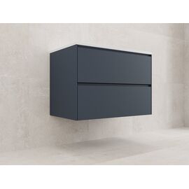 Тумба подвесная Style Line Лима 80 эмаль под раковину Line 80 2 ящика PLUS графит_