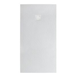 Душевой поддон из искусственного мрамора с сифоном BelBagno UNO TRAY-MR-UNO-AH-140/90-35-W-BO_