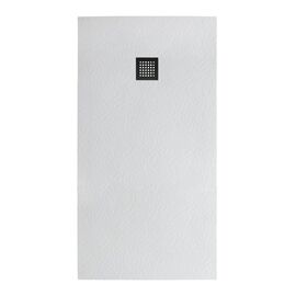Душевой поддон из искусственного мрамора с сифоном BelBagno UNO TRAY-MR-UNO-AH-140/90-35-W-NO_
