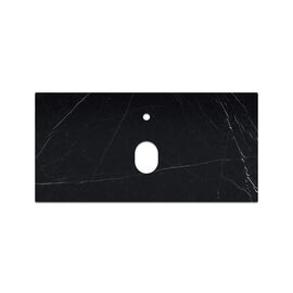 Столешница La Fenice Granite Black Olive Light Lappato Terra 100 см черная_