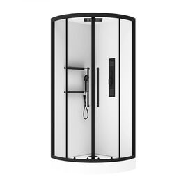 Душевая кабина Acquazzone Omega 100 BLACK_