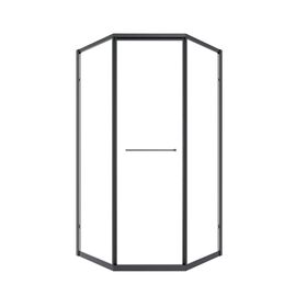 Душевой угол Timo TTSS-100/03C-8L 1000х1000х2000 профиль черный стекло прозрачное 8 мм_