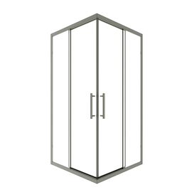 Душевой угол Timo TKSS-100/13C-8 1000х1000х2000 профиль никель стекло прозрачное 8 мм_