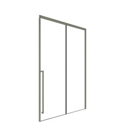 Душевая дверь Timo TDSS-150/13C-8L 1500х2000 профиль никель стекло прозрачное 8 мм_
