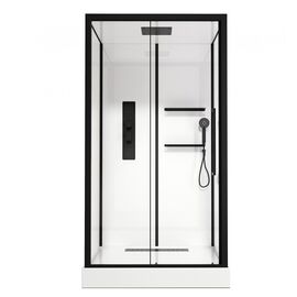 Душевая кабина Acquazzone Viktoria 115SL BLACK_