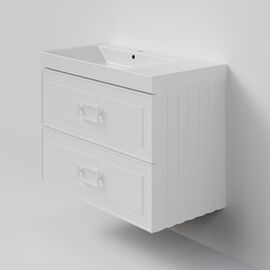 Тумба под раковину La Fenice Cubo Bianco TWIN белая 90_