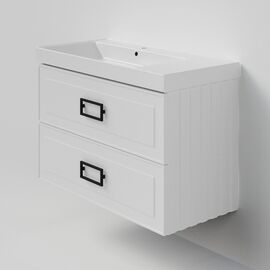 Тумба под раковину La Fenice Cubo Bianco TWIN белая 100_