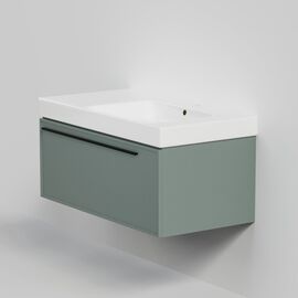 Тумба под раковину La Fenice Elba Grigio серо-зеленая 90_