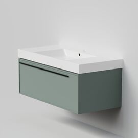 Тумба под раковину La Fenice Elba Grigio серо-зеленая 100_