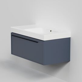 Тумба под раковину La Fenice Elba Blu Grigio синяя 90_