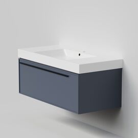Тумба под раковину La Fenice Elba Blu Grigio синяя 100_