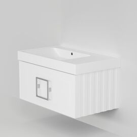 Тумба под раковину La Fenice Cubo Bianco белая 80_