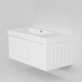 Тумба под раковину La Fenice Cubo Bianco белая 90_