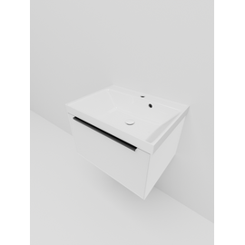Тумба под раковину La Fenice SIMPLA Bianco белая 60_