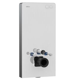 Инсталляционный модуль внешнего монтажа ABBER AC0107MW для подвесного унитаза белый_